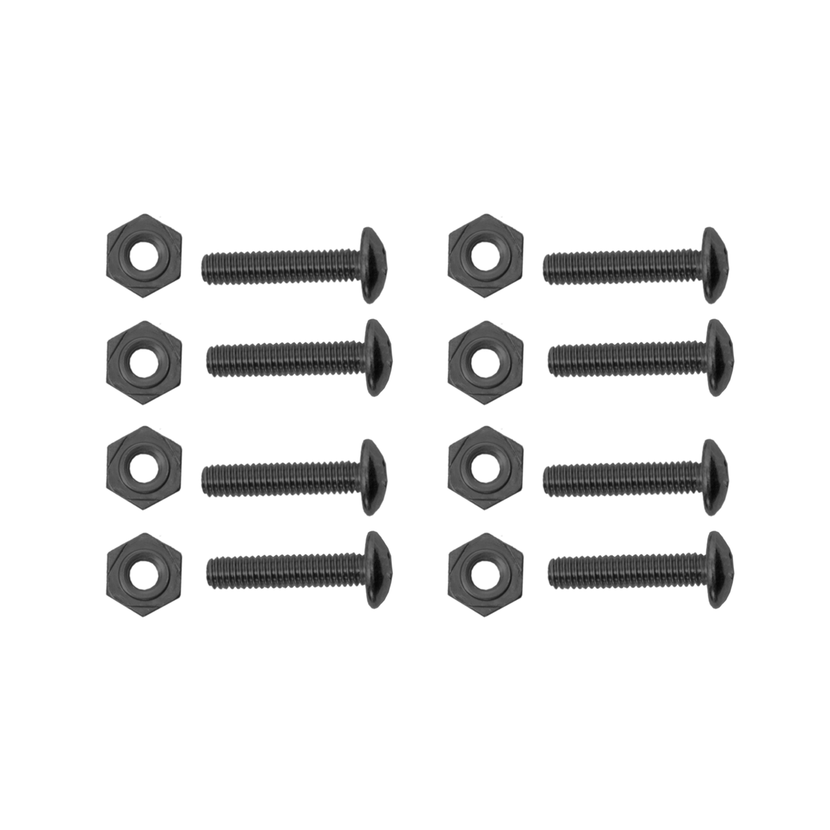 HardPoint® 4M20mm Screw and Nut Set (Pack of 8) by Hazard 4