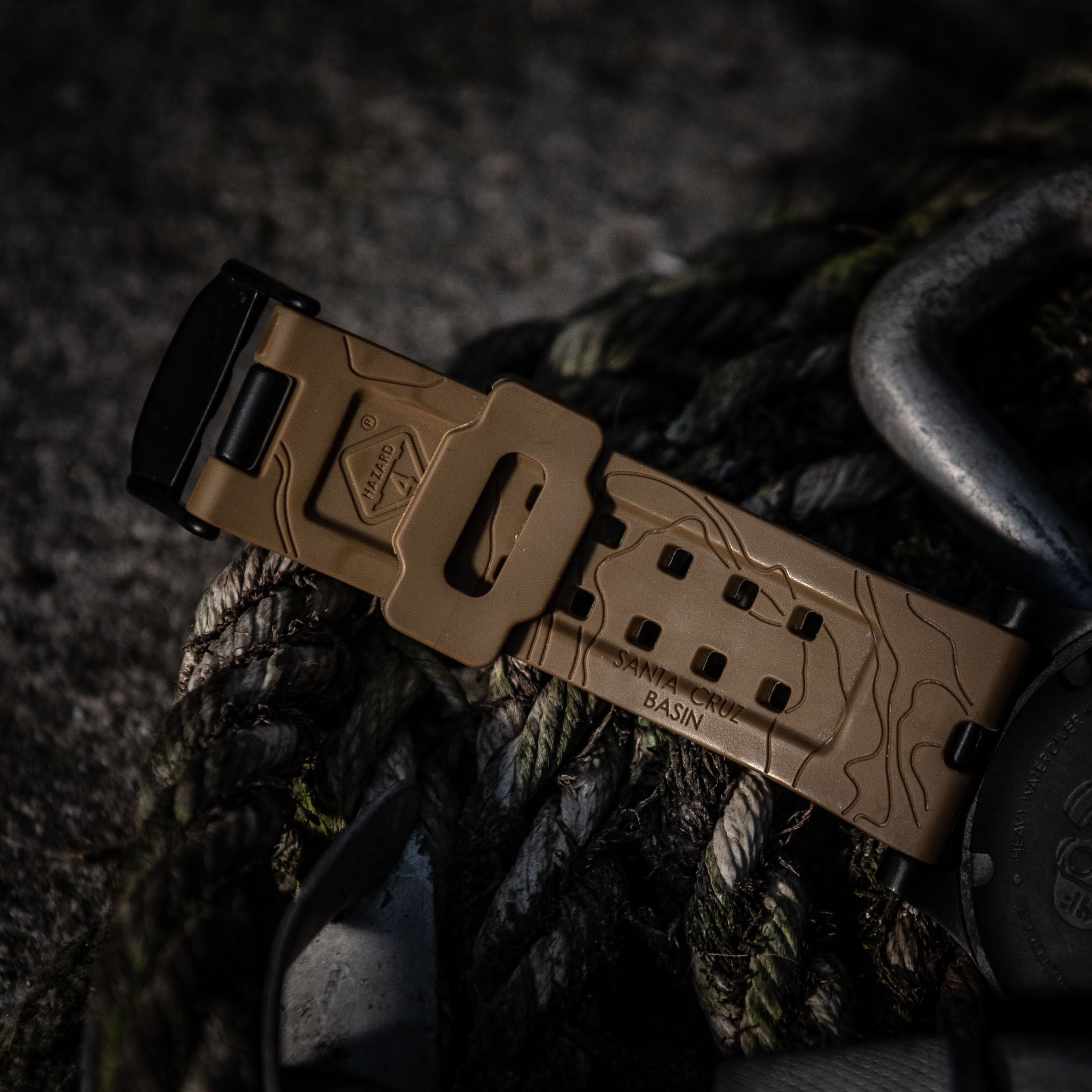 Heavy Water Diver® Arid: Titanium Tritium Dive-Watches by Hazard 4