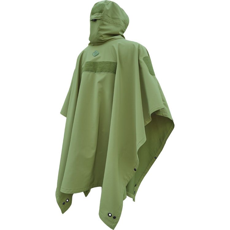 Poncho Villa™ 2020 Version: Technical Soft-Shell Poncho by 