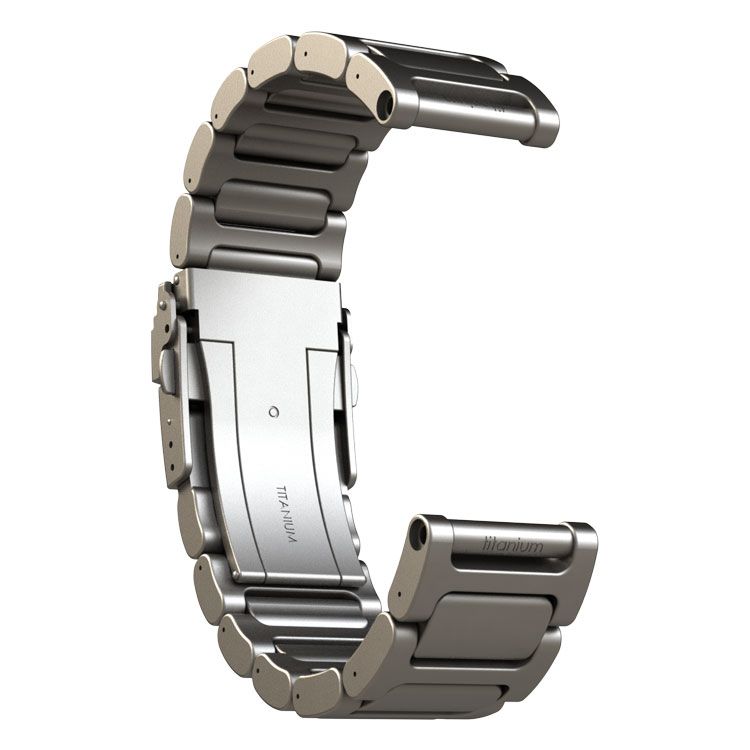 Titanium Watch Band 22mm matt sporty design from BEAR